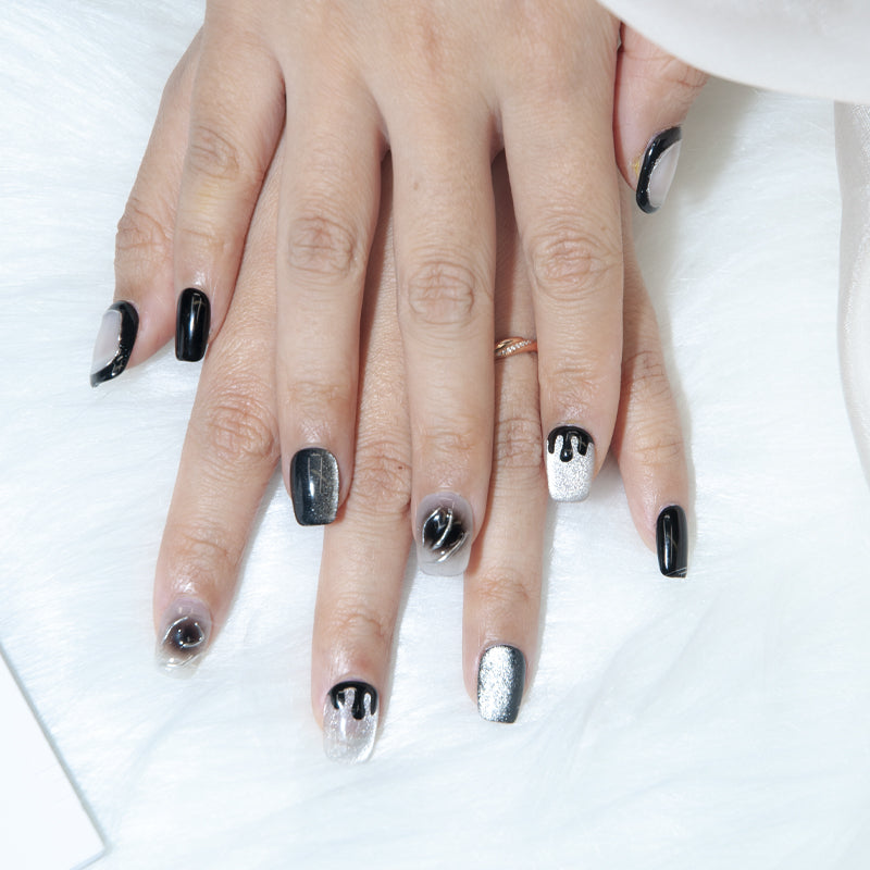 Black & Silver