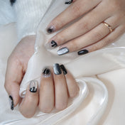 Black & Silver