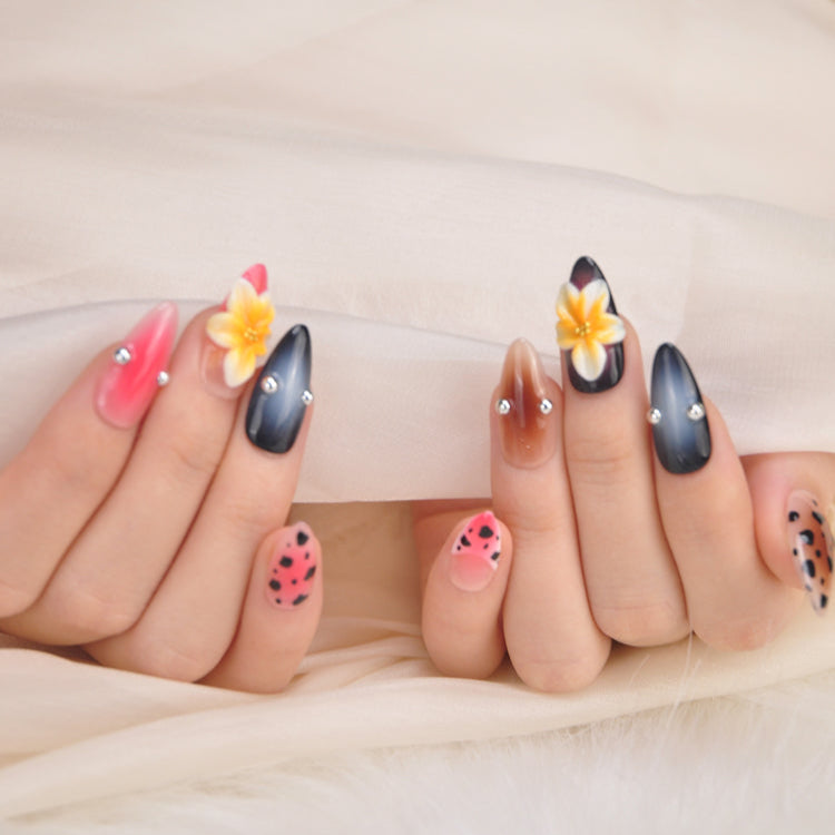 Floral Leopard